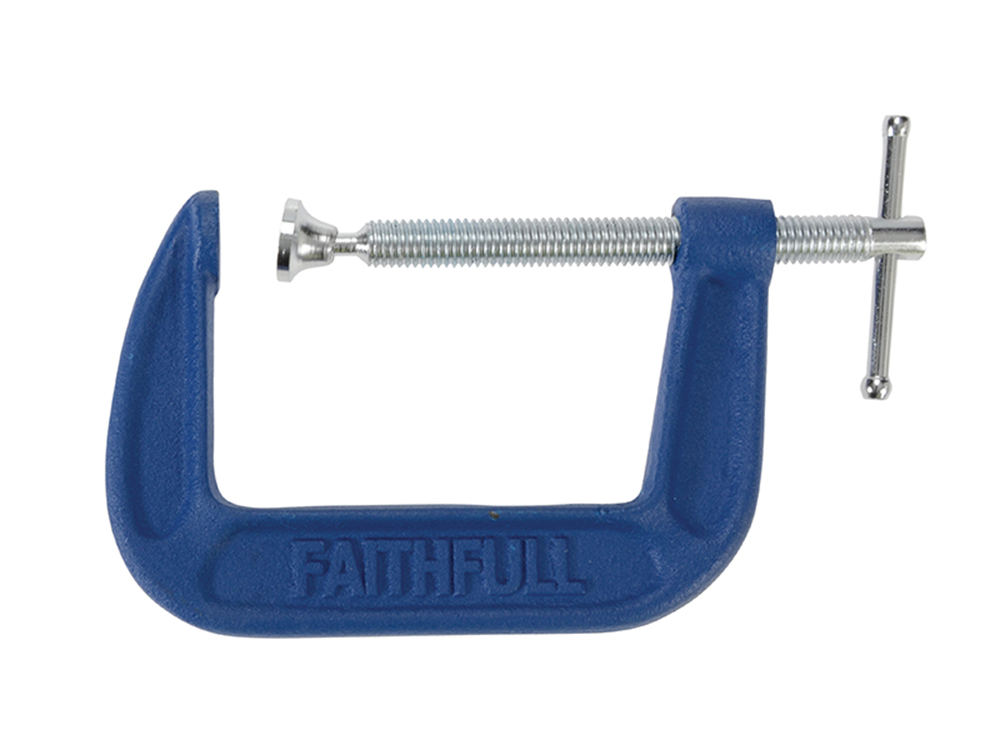 Faithfull FAIGMD3 Medium-Duty G Clamp 75mm (3in) |