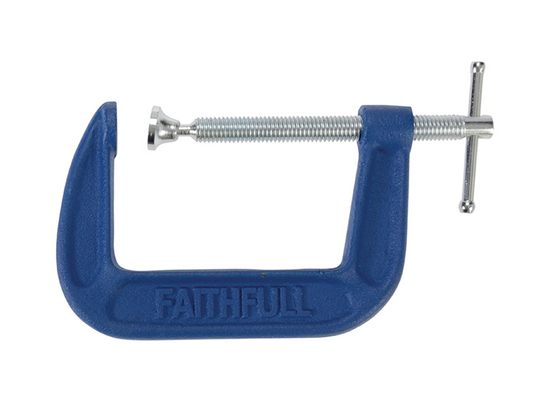 Faithfull FAIGMD3 Medium-Duty G Clamp 75mm (3in) |