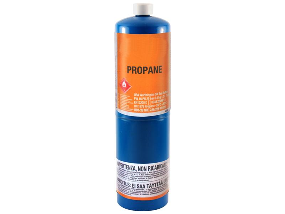 Faithfull FAIGZPROPT Propane Gas Cylinder CGA600 Fitting FAIGZPROPT |