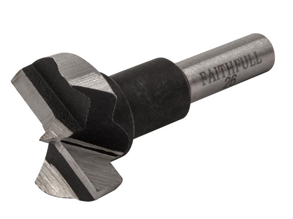 Faithfull FAIHBB26HCS HCS Hinge Boring Bit 26mm x 60mm |