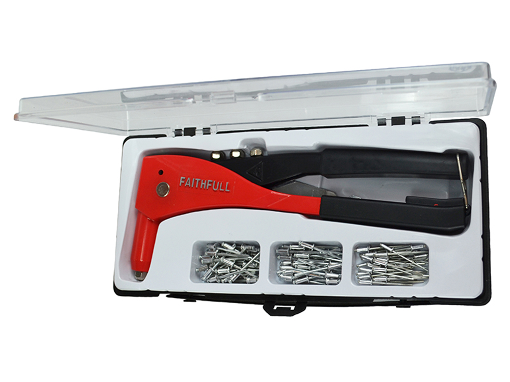 Faithfull FAIHDRKIT Heavy-Duty Riveter Kit |