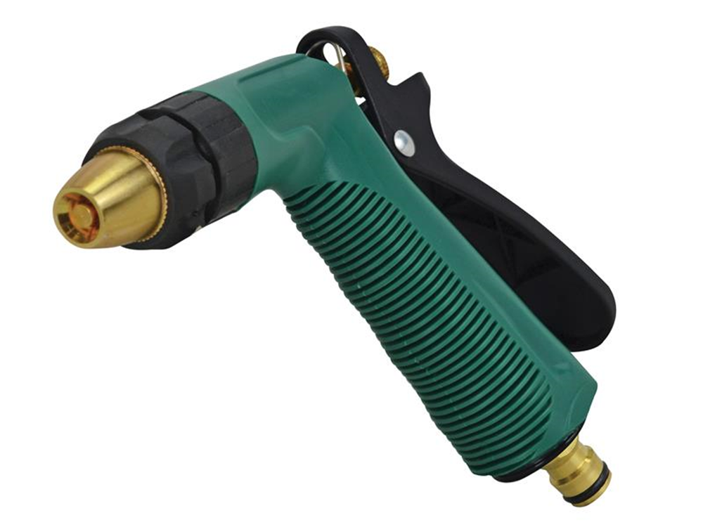 Faithfull FAIHOSEGSGUN Garden Hand Spray Gun Zinc Body |