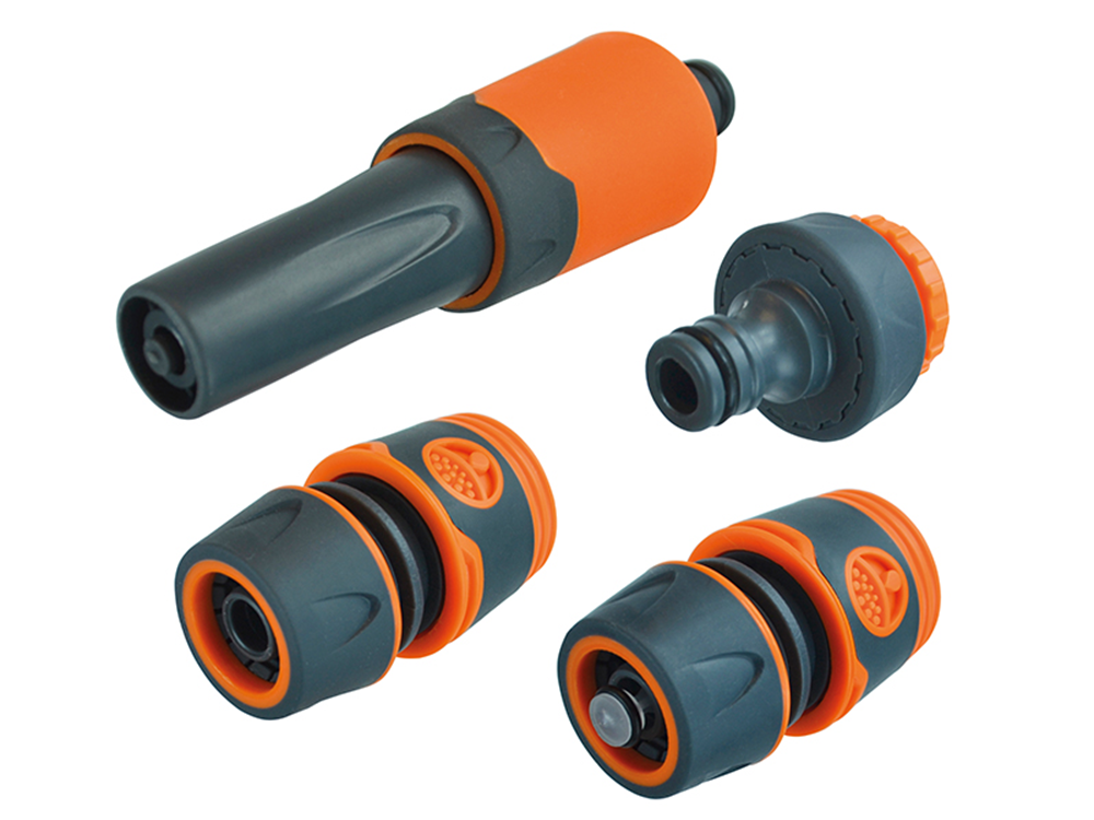 Faithfull FAIHOSEPLKIT Plastic Hose Fittings Starter Kit 1/2in |