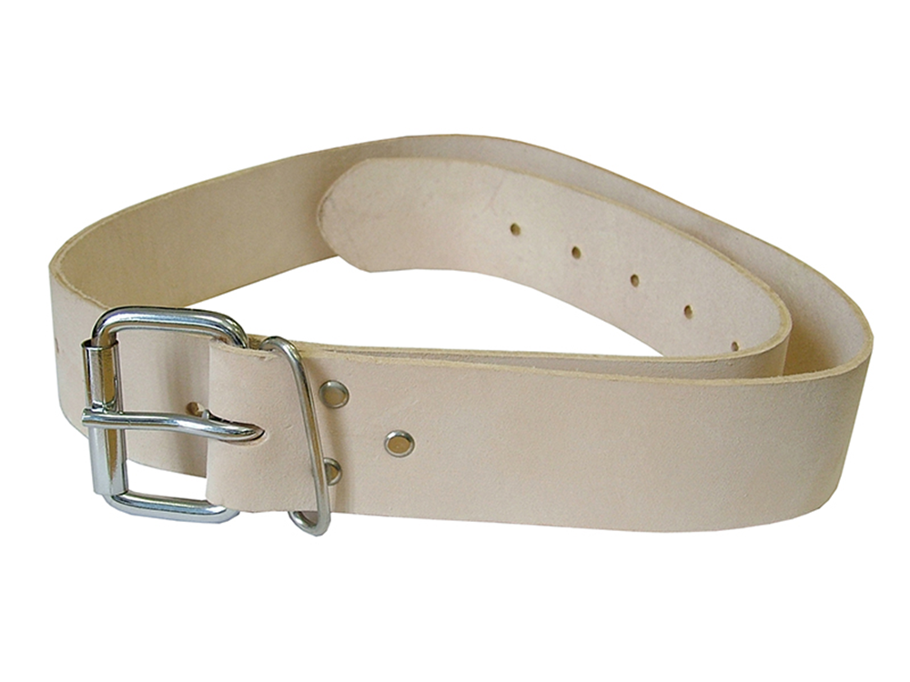 Faithfull FAILB134 Heavy-Duty Leather Belt 45mm Wide |