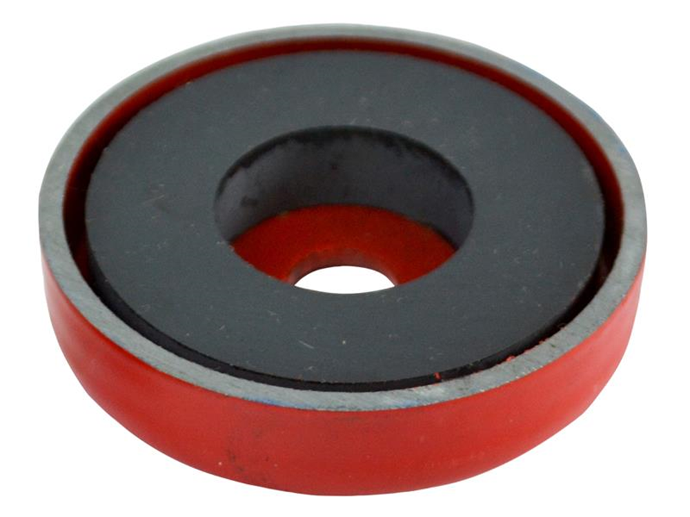 Faithfull FAIMAGSM508 Shallow Magnet 50.8 x 8.0mm Power 10.0kg |