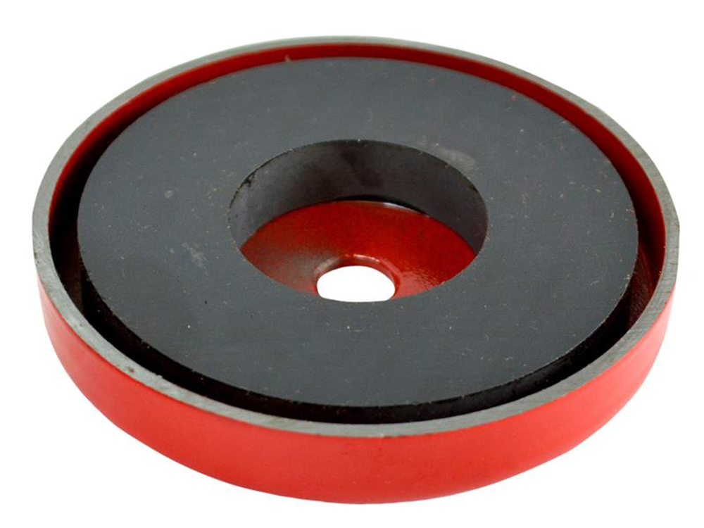 Faithfull FAIMAGSM800 Shallow Magnet 80.0 x 9.5mm Power 25.0kg |