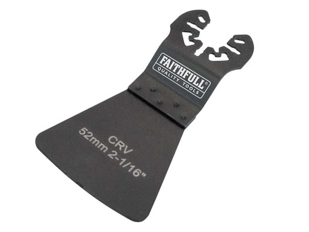 Faithfull FAIMFSCR52 Multi-Functional Tool Flexible CrV Scraper 52mm |