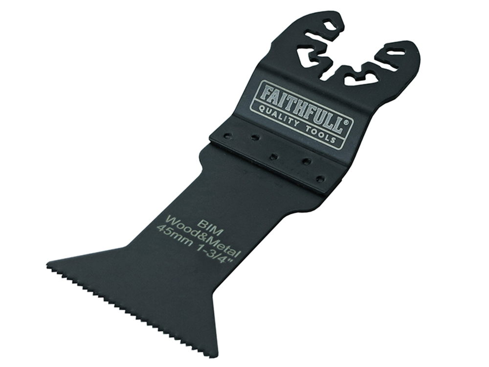 Faithfull FAIMFWM44B Bi-Metal Flush Cut Wood/Metal Blades 44mm (Pack 5) |