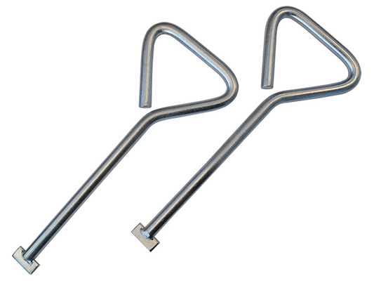 Faithfull FAIMHK320 Manhole Keys (Pack of 2) 320mm (12.5in) |