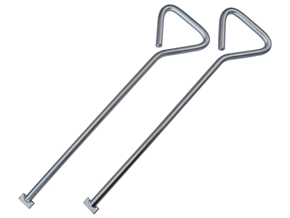 Faithfull FAIMHK520 Manhole Keys (Pack of 2) 520mm (20.4in) |