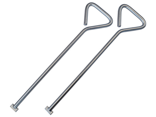 Faithfull FAIMHK520 Manhole Keys (Pack of 2) 520mm (20.4in) |