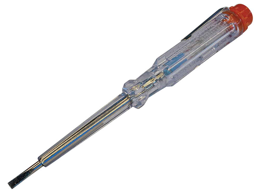 Faithfull FAIMTSC Mains Tester 140 x 2.9mm 100-250 Volt |