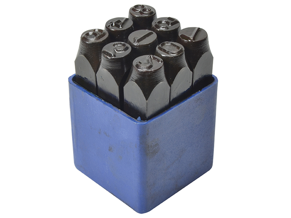 Faithfull FAIN10MM Number Punch Set 10mm |