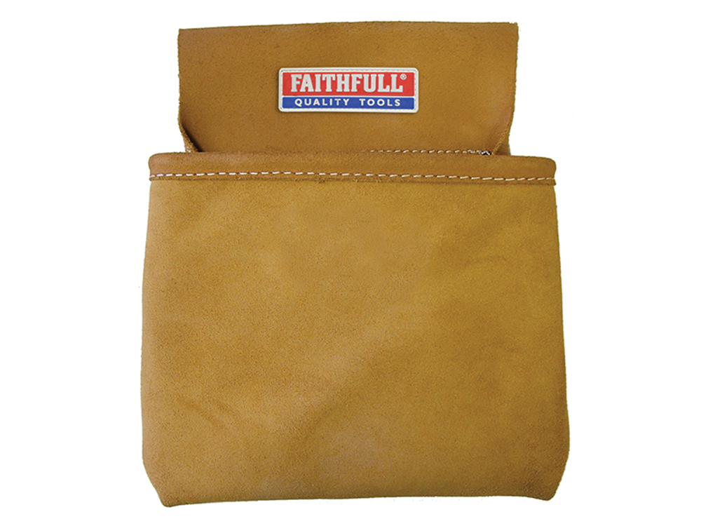 Faithfull FAINP1 Nail Pouch - Single Pocket |