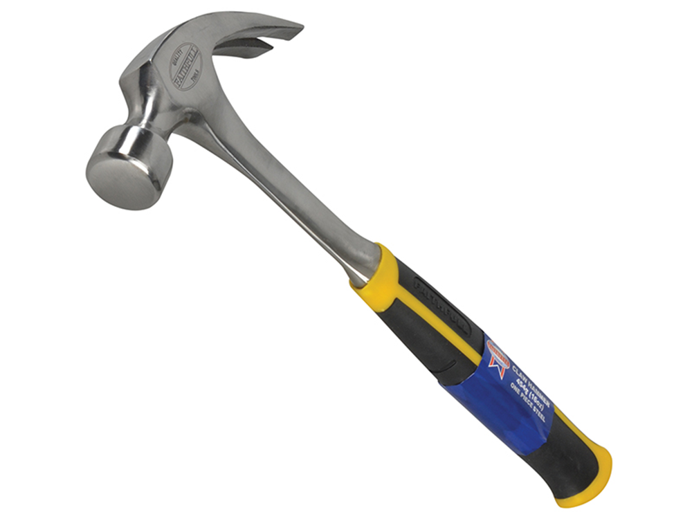 Faithfull FAIOPC16 Claw Hammer One-Piece All Steel 454g (16oz) |