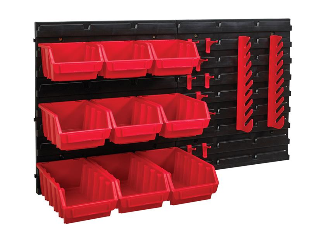 Faithfull FAIPAN12KIT Storage Bin Set, 22 Piece |