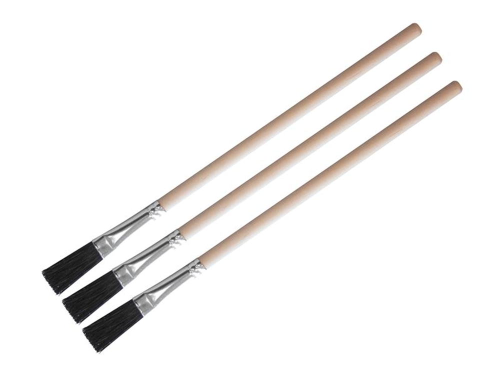 Faithfull FAIPBFLUX3 Flux Brush Set, 3 Piece |