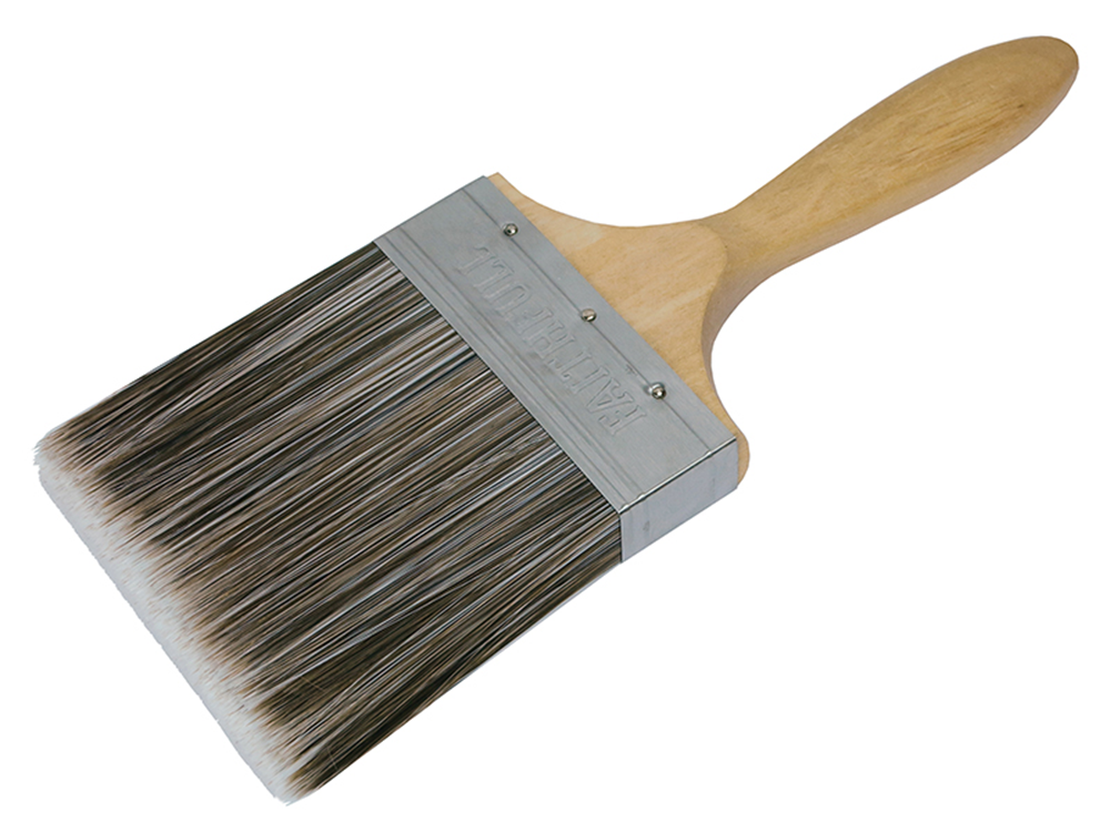 Faithfull FAIPBT4 Tradesman Synthetic Paint Brush 100mm (4in) |
