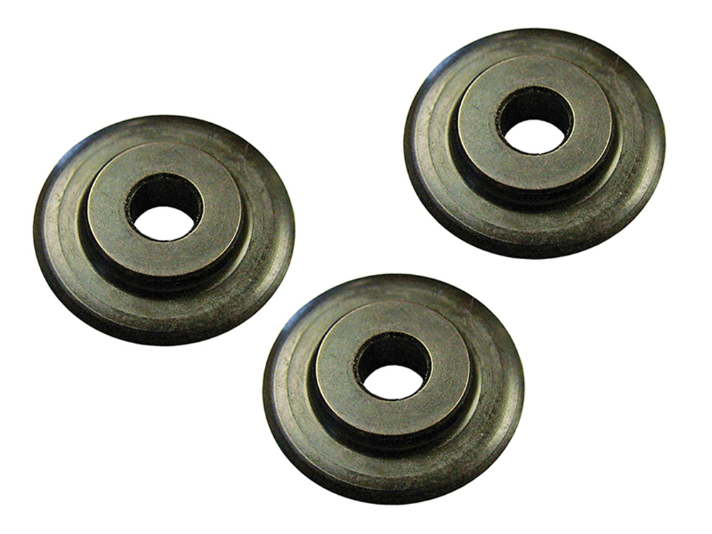 Faithfull FAIPCW642 Pipe Cutter Replacement Wheels (Pack of 3) |