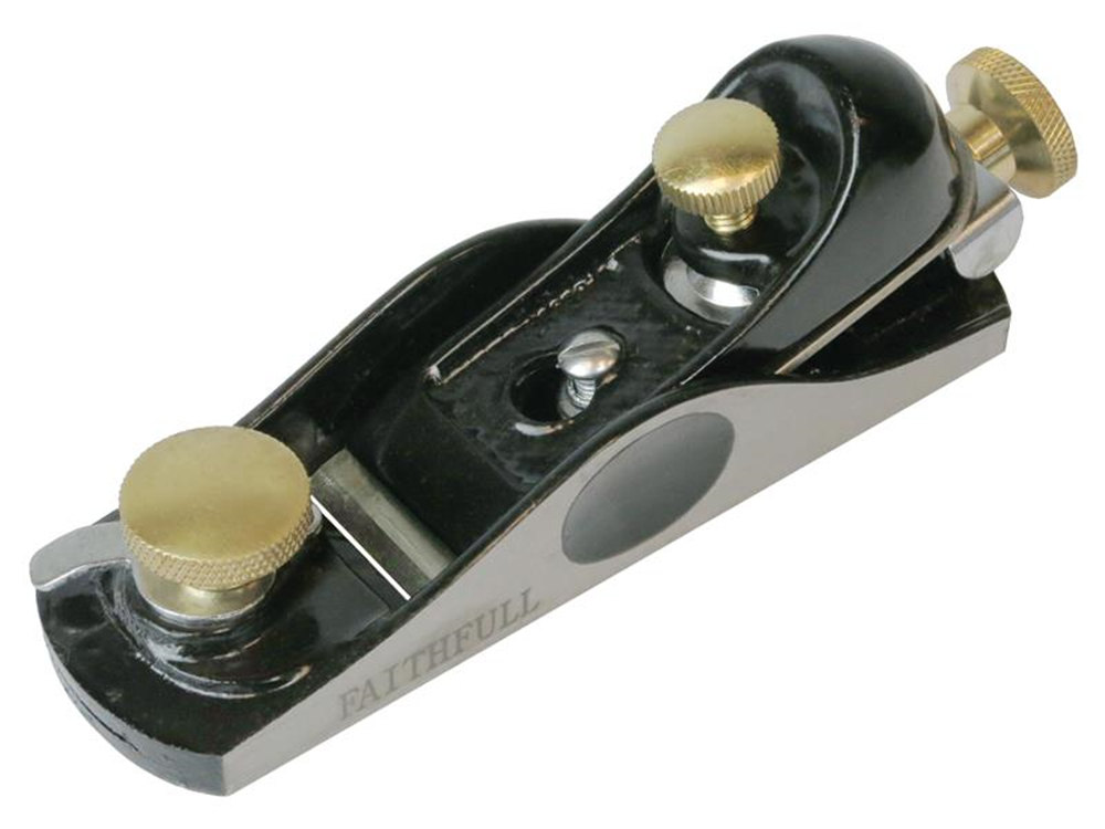 Faithfull FAIPLANE6012 No.60 1/2 Block Plane in a Wooden Box |