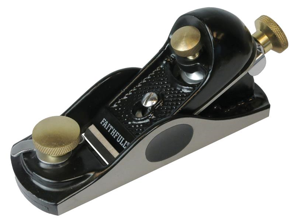 Faithfull FAIPLANE912 No.9.1/2 Block Plane in Wooden Box |