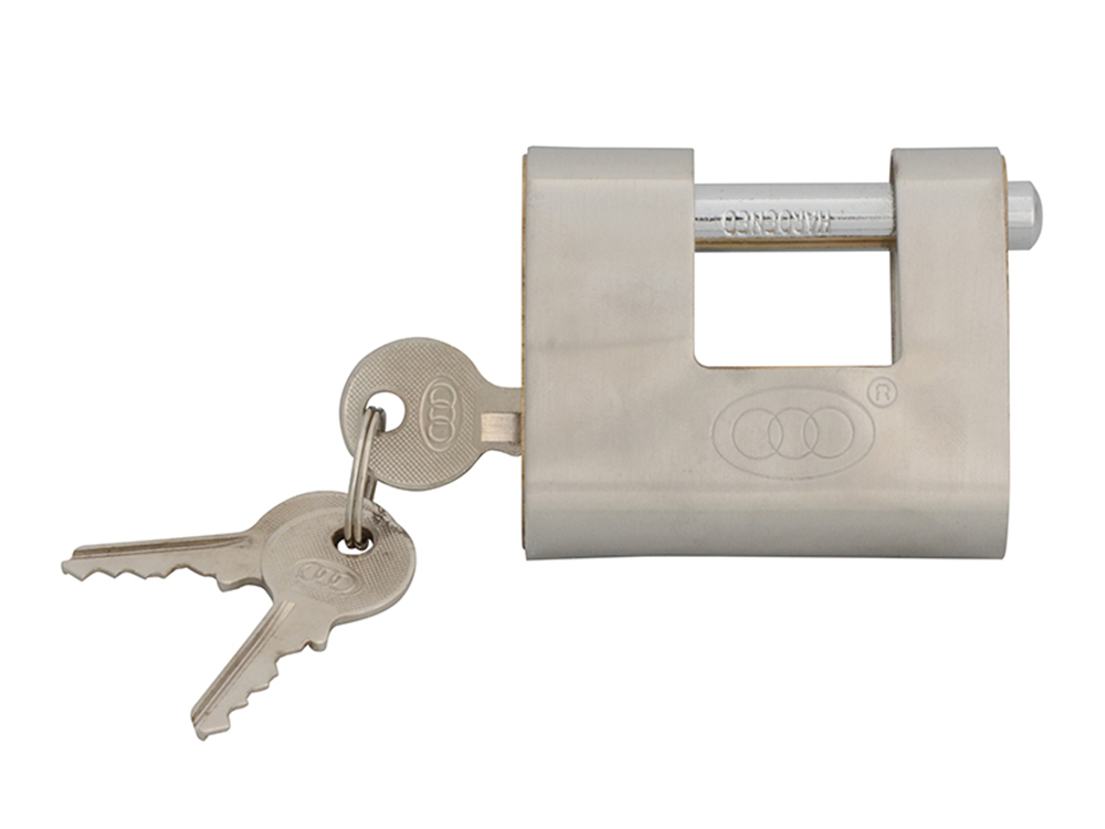 Faithfull FAIPLB60SHUT Brass Shutter Padlock 60mm |