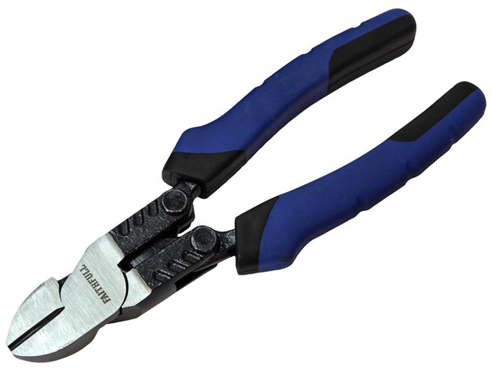 Faithfull FAIPLHLDC712 High-Leverage Diagonal Cutting Pliers 190mm (7.1/2in) |