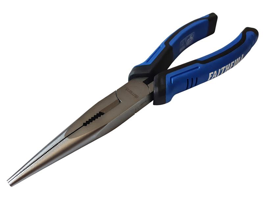 Faithfull FAIPLLN8N Long Nose Pliers 200mm (8in) |