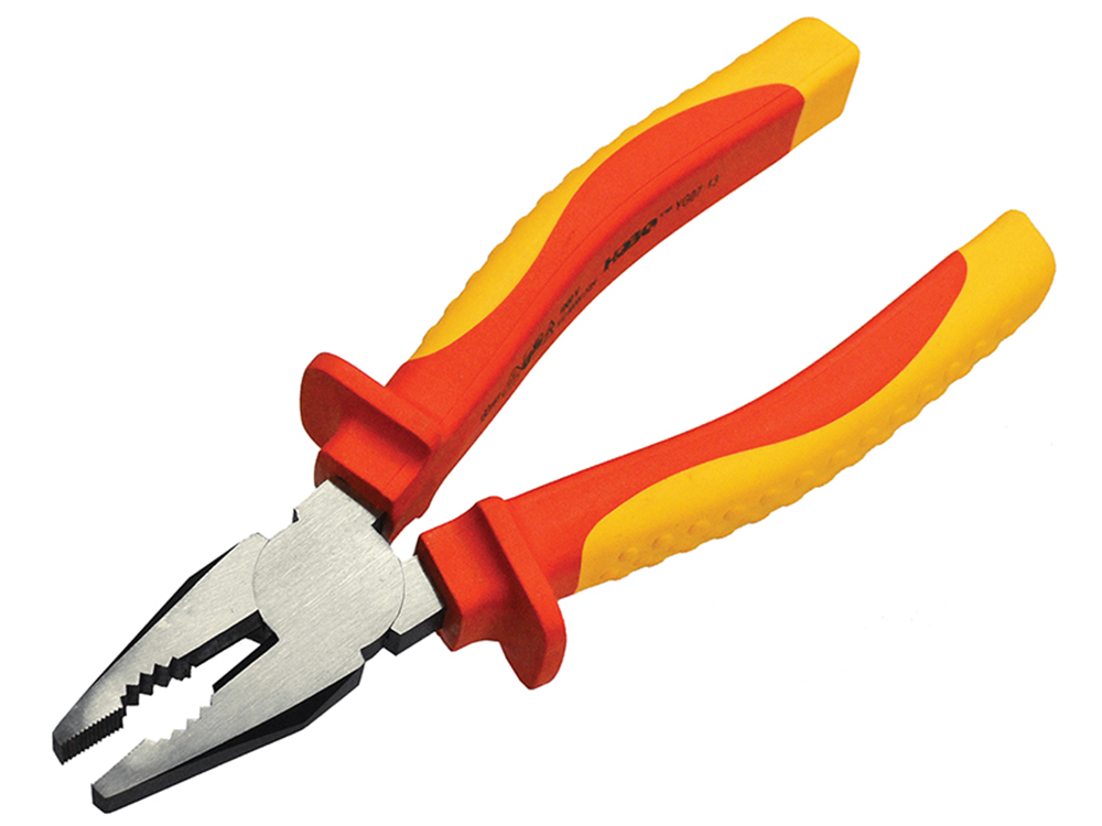 Faithfull FAIPLVDEC7 VDE Combination Pliers 190mm |
