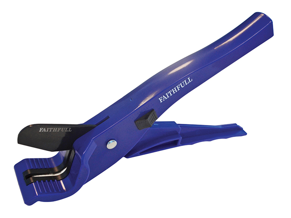 Faithfull FAIPPC328N Plastic Pipe Cutter 3-28mm Capacity |