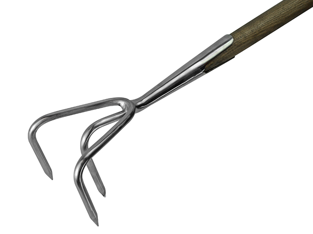 Faithfull FAIPRESCULSS Prestige Stainless Steel Cultivator Ash Handle |