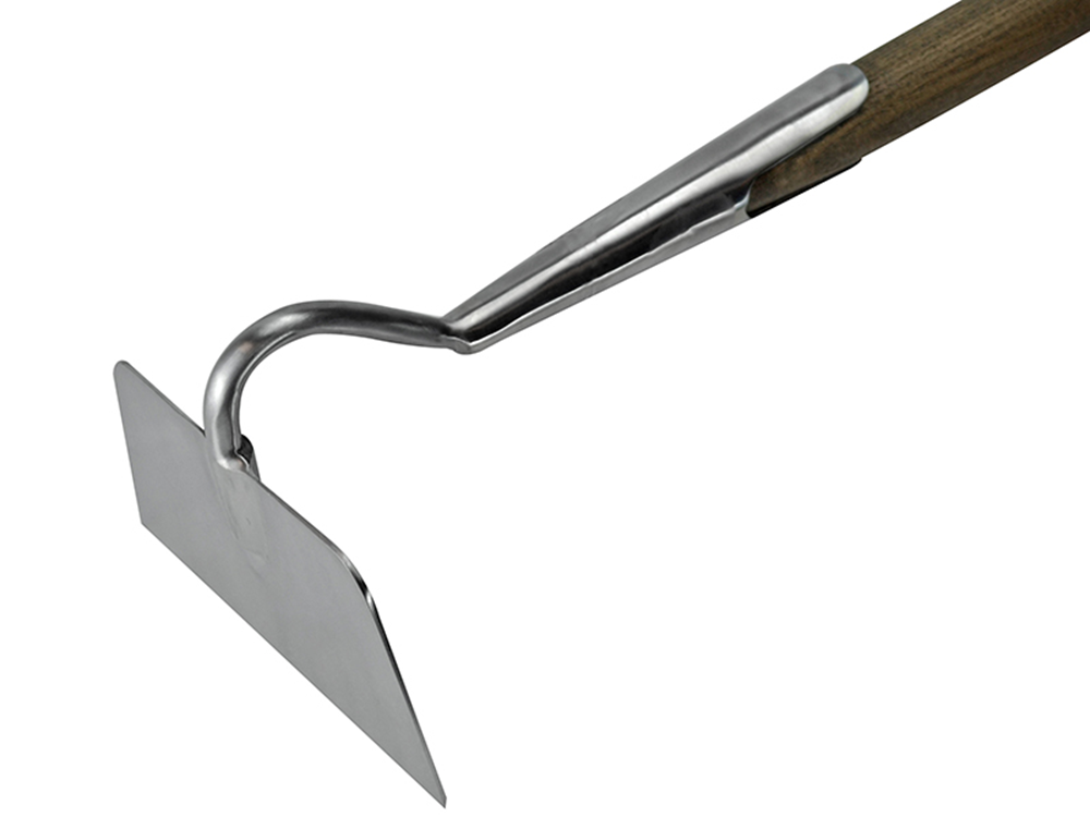 Faithfull FAIPRESDRSS Prestige Stainless Steel Draw Hoe Ash Handle |