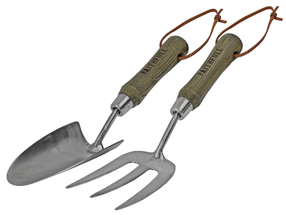 Faithfull FAIPRESHTSET Prestige Stainless Steel Hand Tool Set 2 Piece Display Box |