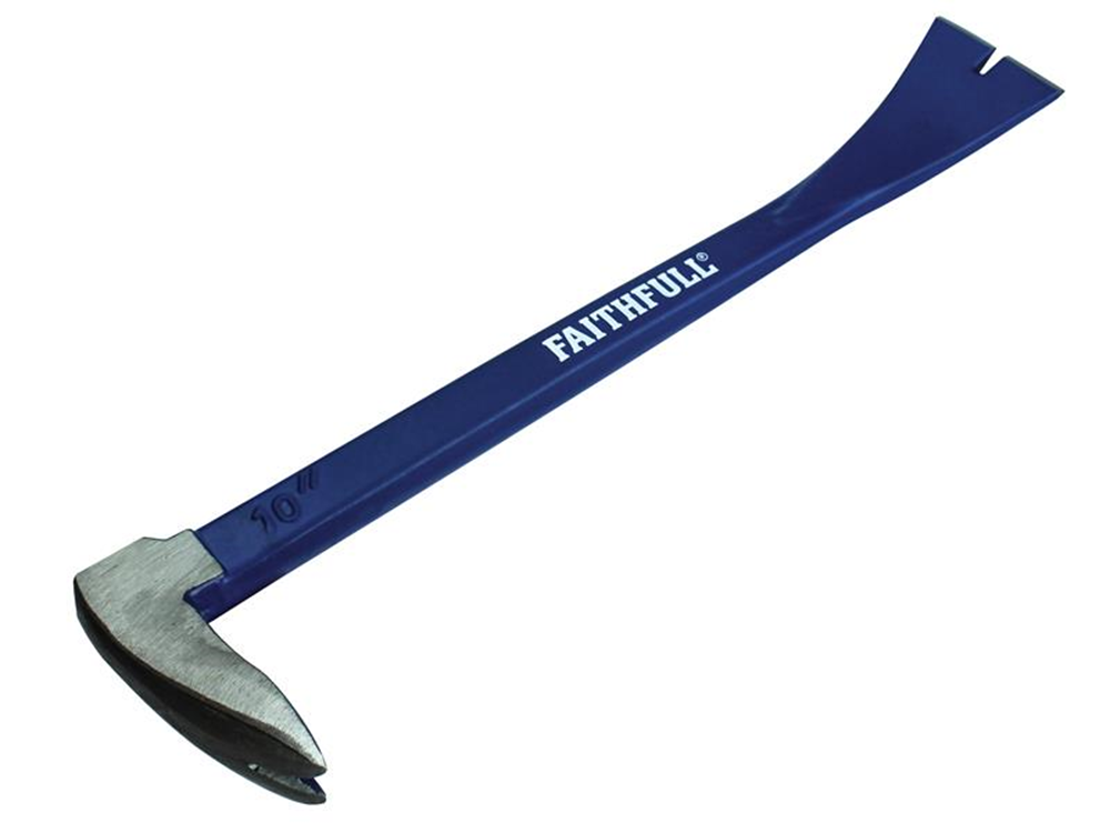 Faithfull FAIPRYNL10 Pry Bar/Nail Lifter 250mm (10in) |