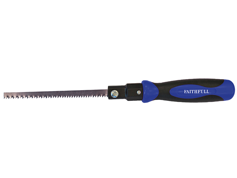 Faithfull FAIPSSG Soft Grip Padsaw Handle with Blades |