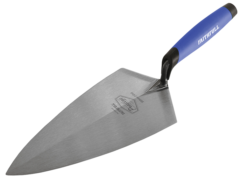 Faithfull FAIPTFBT12P Prestige Philadelphia Pattern Brick Trowel 300mm (12in) |