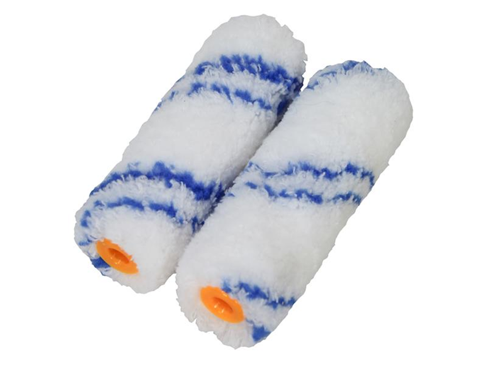 Faithfull FAIRMINI2MIC Microfibre Mini Roller Refill (Pack 2) |