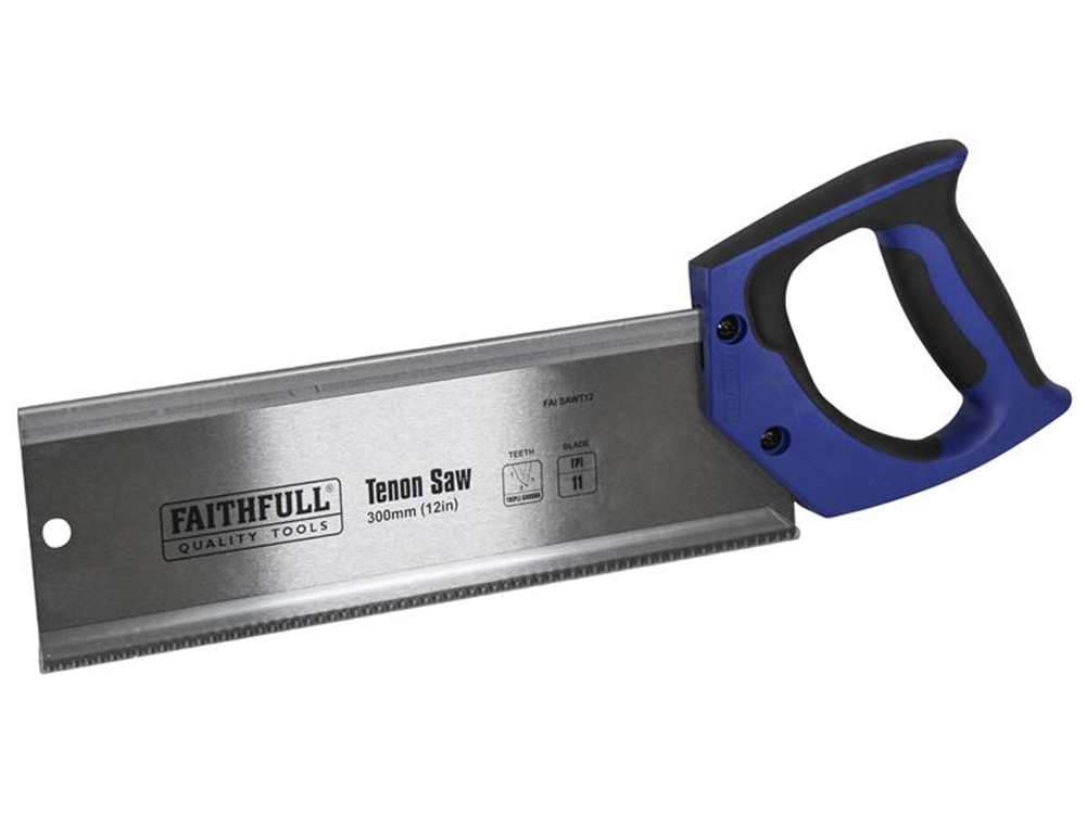 Faithfull FAISAWT12 Tenon Hardpoint Handsaw 300mm (12in) 11 TPI |