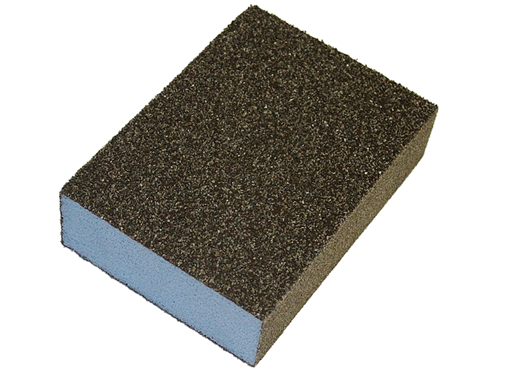 Faithfull FAISBCM Sanding Block - Coarse/ Medium 90 x 65 x 25mm |