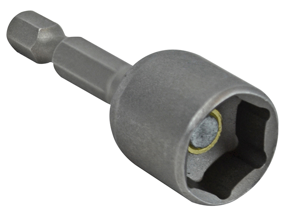 Faithfull FAISBMBNUT13 Magnetic Hex Nut Driver 1/4in Hex 13.0mm |