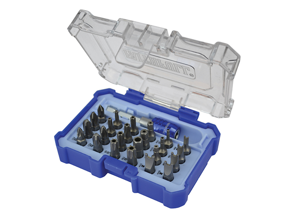 Faithfull FAISBSET25S Quick-Change S2 Security Bit Set, 25 Piece |