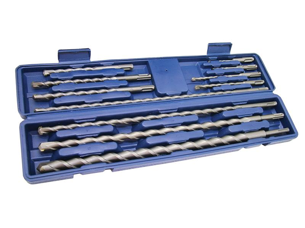Faithfull FAISDSSET11 SDS Plus Drill Bit Set 11 Piece 5-20mm |