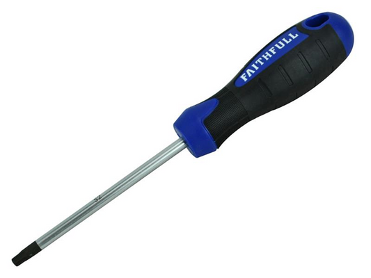 Faithfull FAISDT30 Screwdriver Star (TORX) Tip TX30 x 100mm |