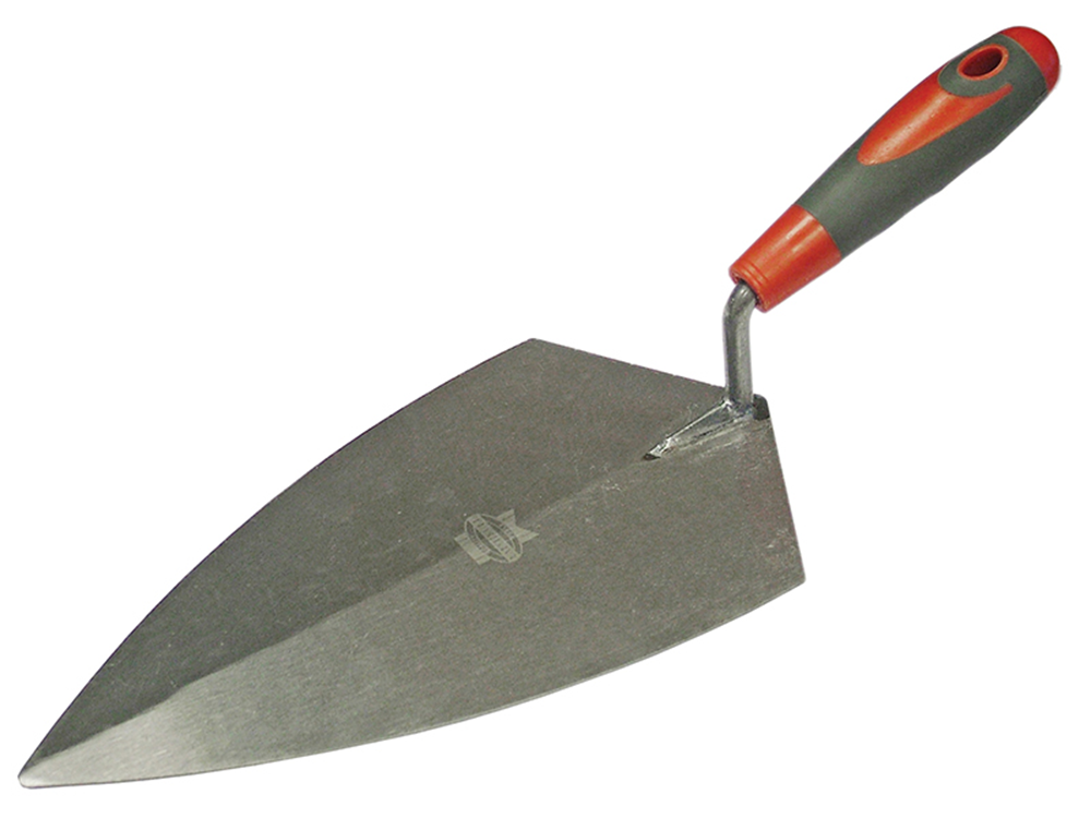Faithfull FAISGTB11P Philadelphia Pattern Brick Trowel Soft Grip Handle 11in FAISGTB11P |