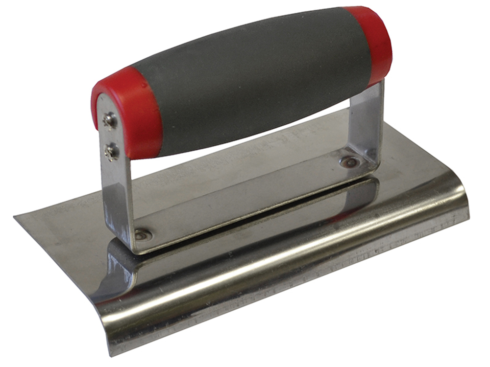 Faithfull FAISGTEDGESS Edging Trowel Soft Grip Handle 6 x 3in |