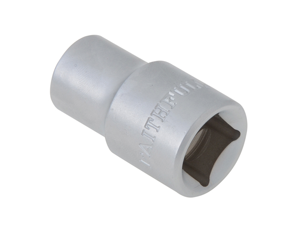 Faithfull FAISOC1212 Hexagon Socket 1/2in Drive 12mm |