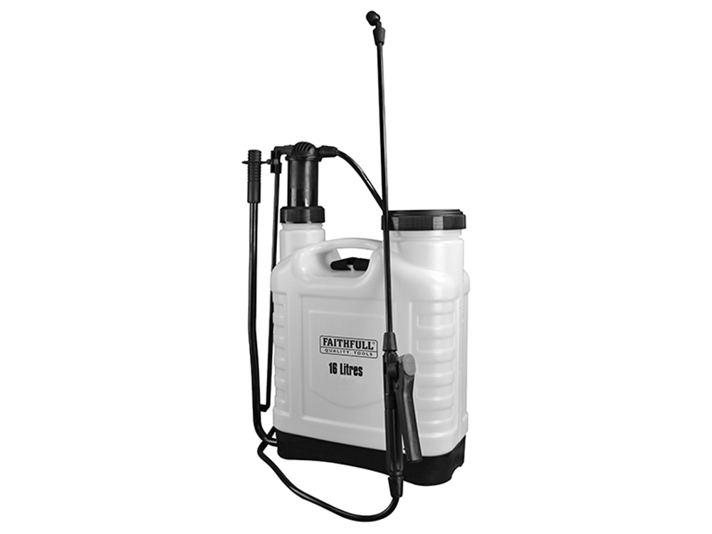 Faithfull FAISPRAY16 Knapsack Pressure Sprayer 16 litre |