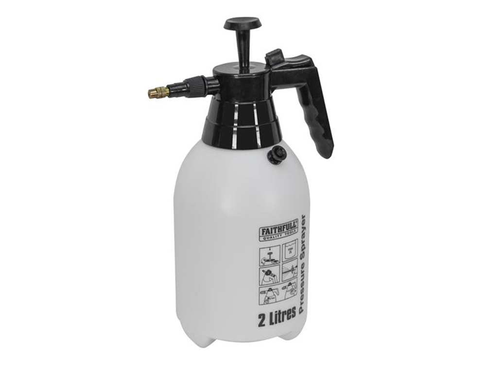 Faithfull FAISPRAY2 Handheld Pressure Sprayer 2 litre |