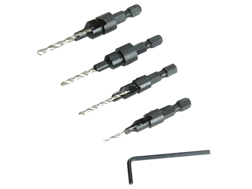 Faithfull FAISSINKS4 Screwsink Set of 4 |