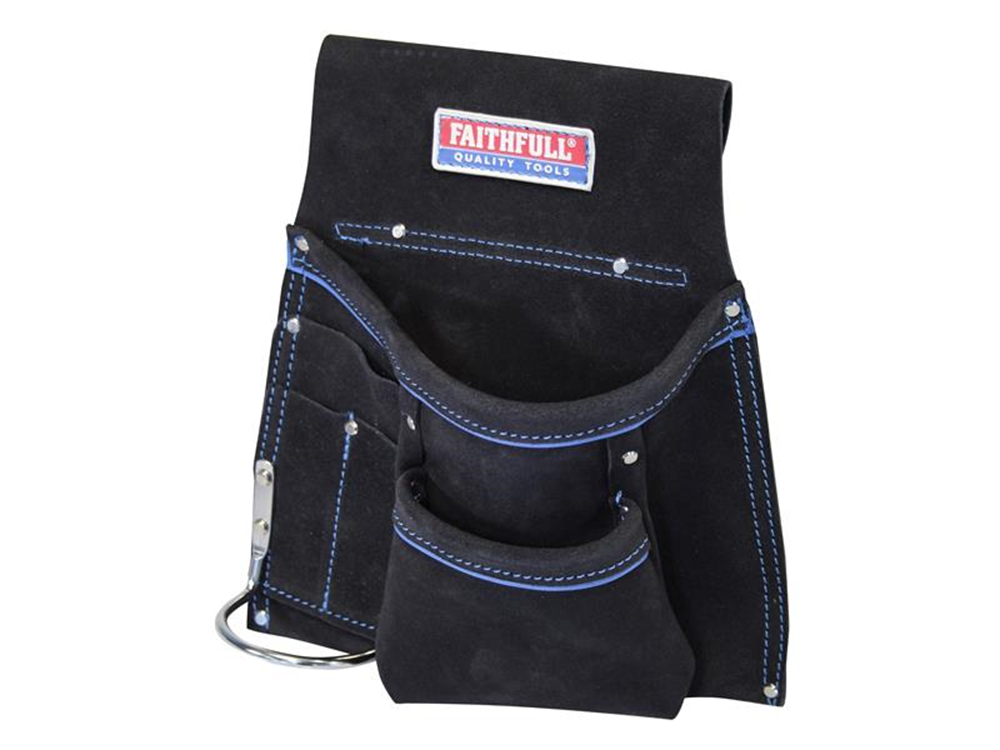 Faithfull FAISTNP2B Single Tool & Nail Pouch FAISTNP2B |